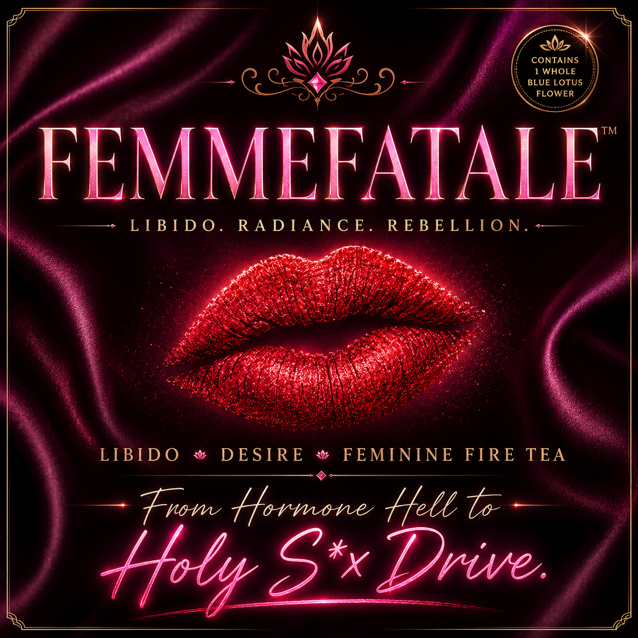 FemmeFatale | Libido & Radiance Herbal Tea