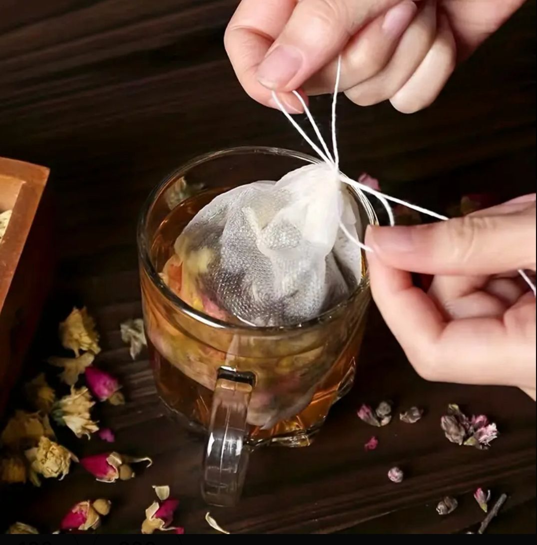 Reusable Tea Bags | 12 Pack for Loose Leaf Teas