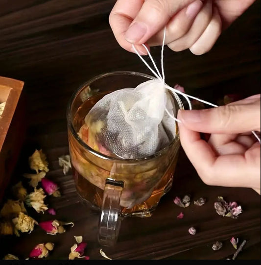 Reusable Tea Bags | 12 Pack for Loose Leaf Teas