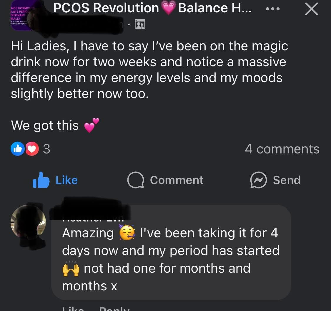 **- The Reset Bundle | Magic Drink + Reset Tea + PCOS Club + PCOS App