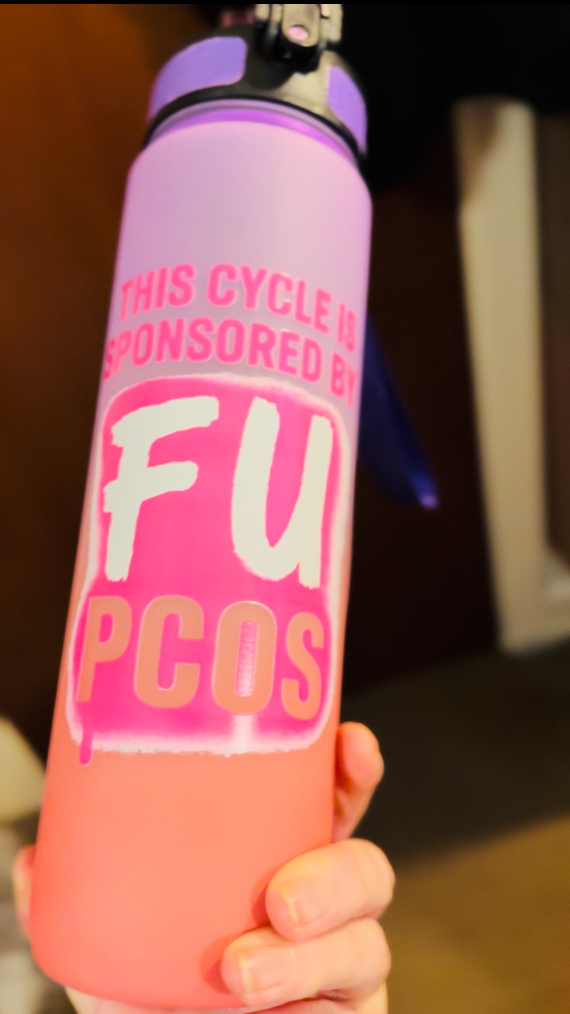 The Magic Drink™ Water Bottle | 1000ml PCOS Revolution Bottle