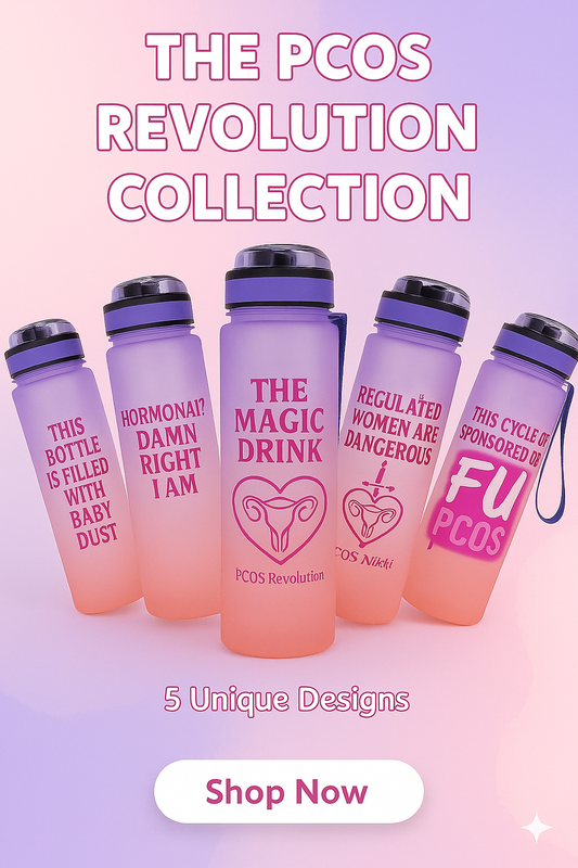 The Magic Drink™ Water Bottle | 1000ml PCOS Revolution Bottle