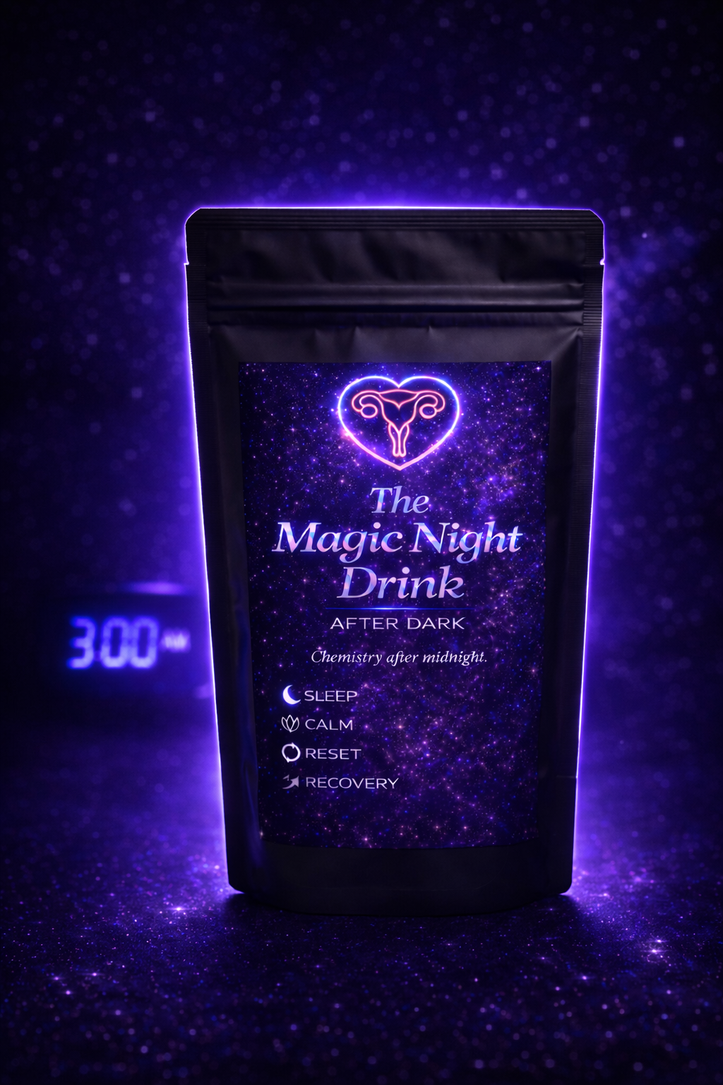 Magic Night Drink PCOS sleep support powder by PCOS Revolution for 3am wake ups, calm evenings and recovery