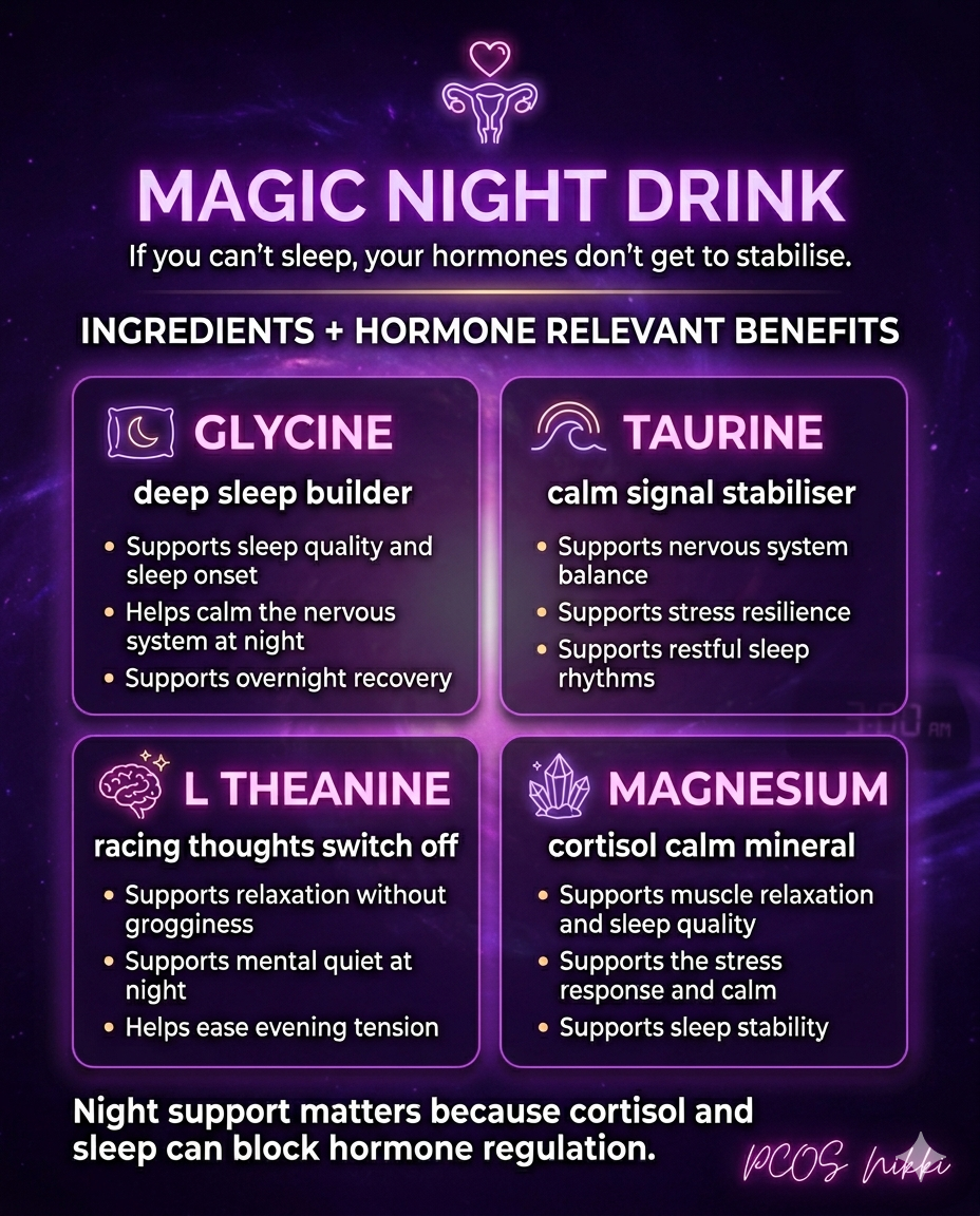 Magic Night Drink | The 3AM Wake Up Sleep Reset