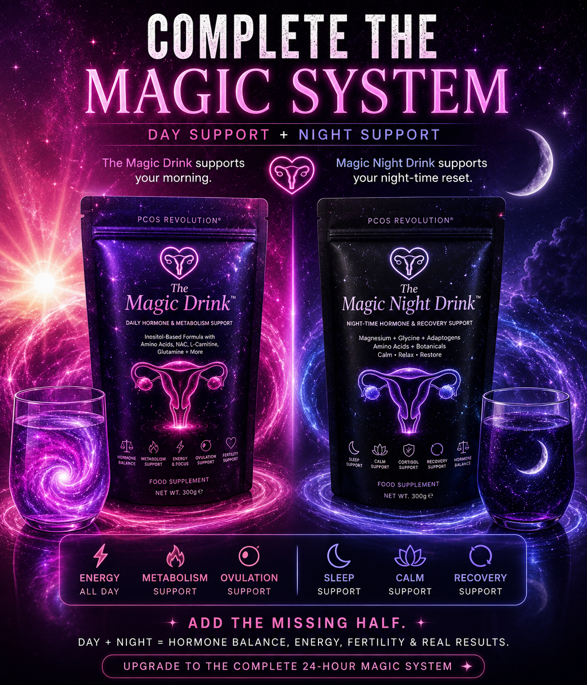 The Magic Drink™ | Daily PCOS Support Powder