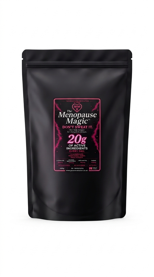 The Menopause Magic | Creatine, Myo-Inositol, L-Citrulline & Taurine Daily Powder | 30 Servings