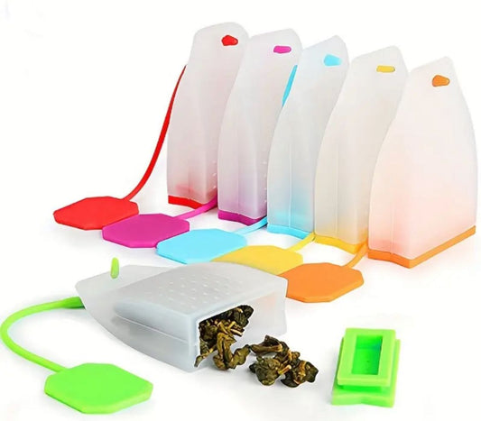 Silicone Tea Infuser | Reusable Loose Leaf Tea Strainer