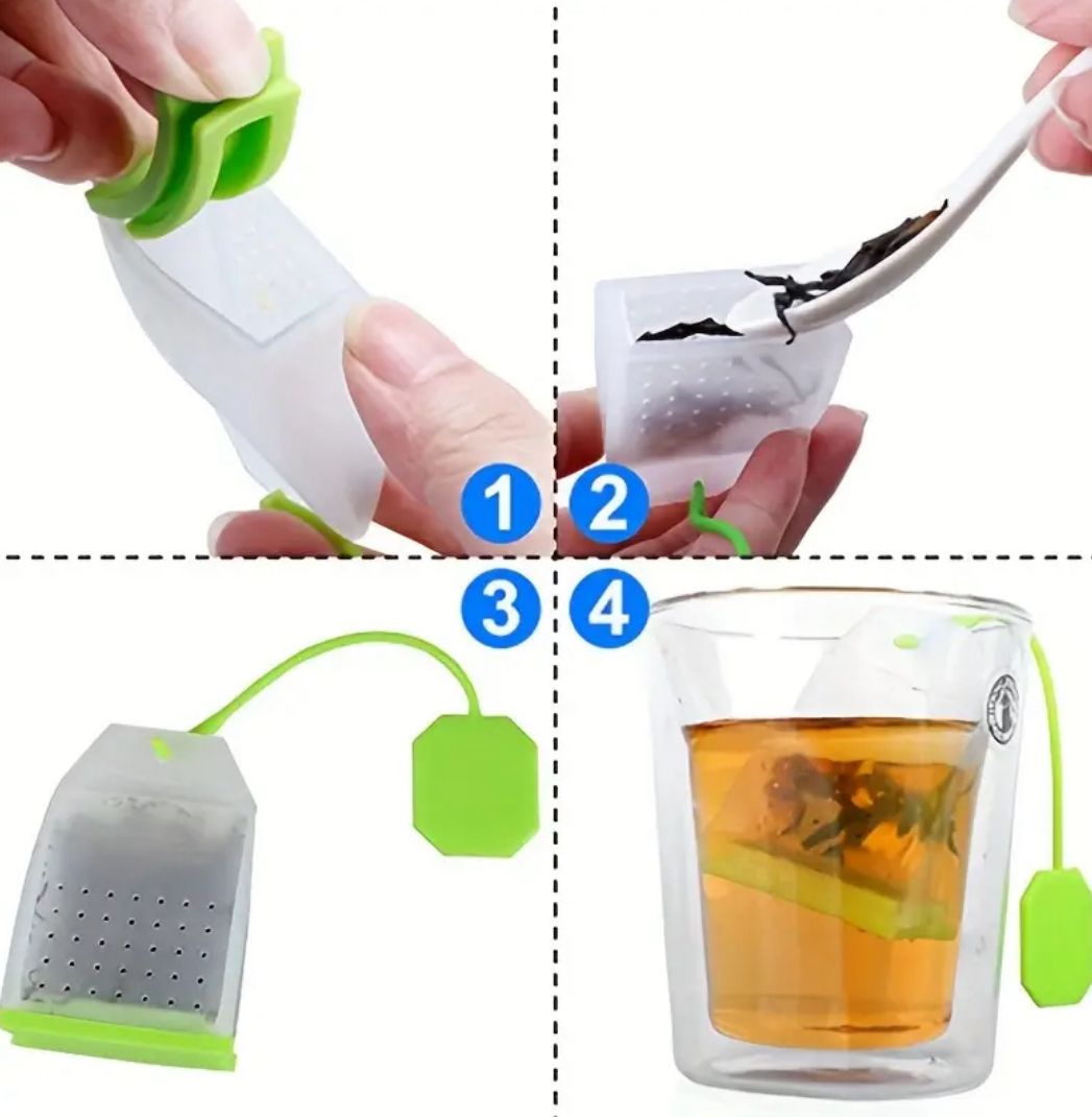 Silicone Tea Infuser | Reusable Loose Leaf Tea Strainer